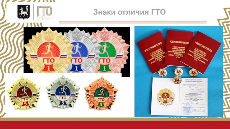 Центр тестирования ГТО Кемеровского муниципального округа объясняет, какие бывают знаки отличия ГТО!