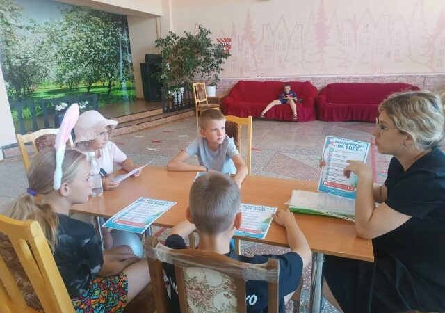 Заботимся о безопасности и чистоте наших водоемов!