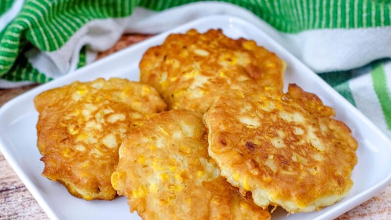 День кукурузных оладьев