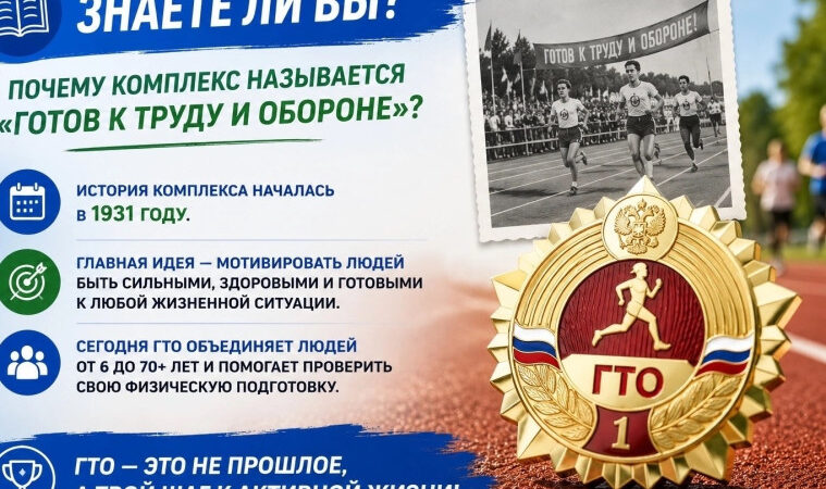 Почему комплекс называется именно «Готов к труду и обороне»?