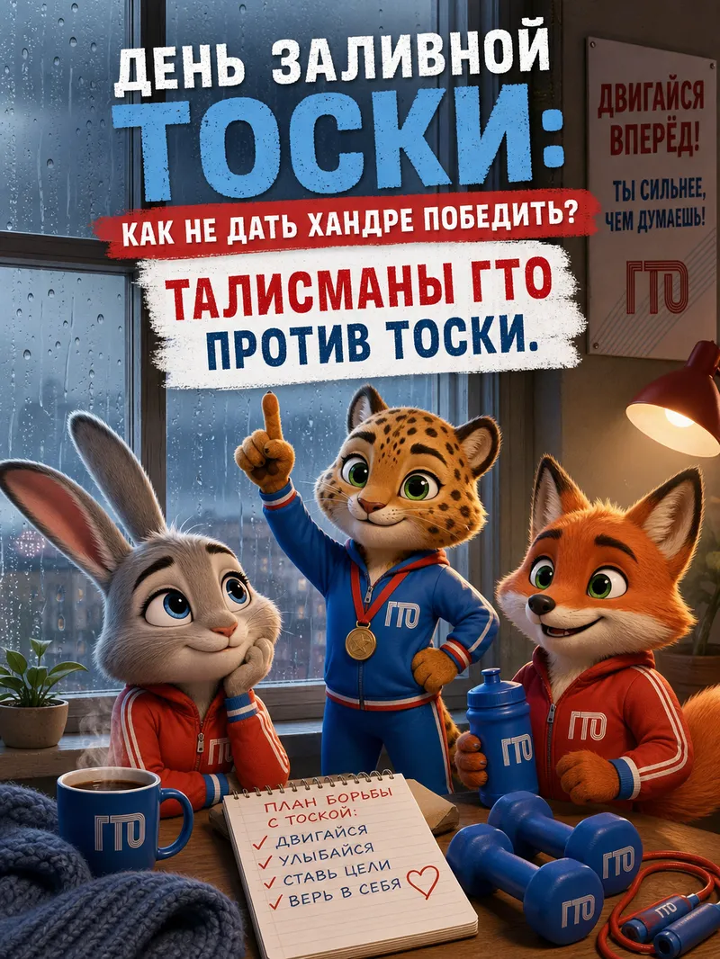 День заливной тоски: как не дать хандре победить?