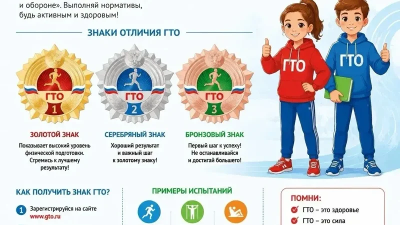 ЗНАК ГТО: НЕ ПРОСТО НАГРАДА, А ЦЕННЫЙ ПОМОЩНИК ДЛЯ ШКОЛЬНИКА