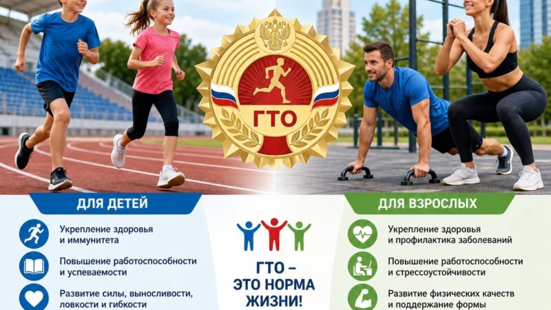 ГТО: Путь к себе и знак качества вашей жизни
