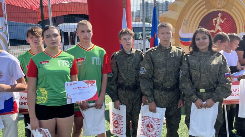 Команда Кемеровского муниципального округа достойно выступила на фестивале «Равнение на ГТО»