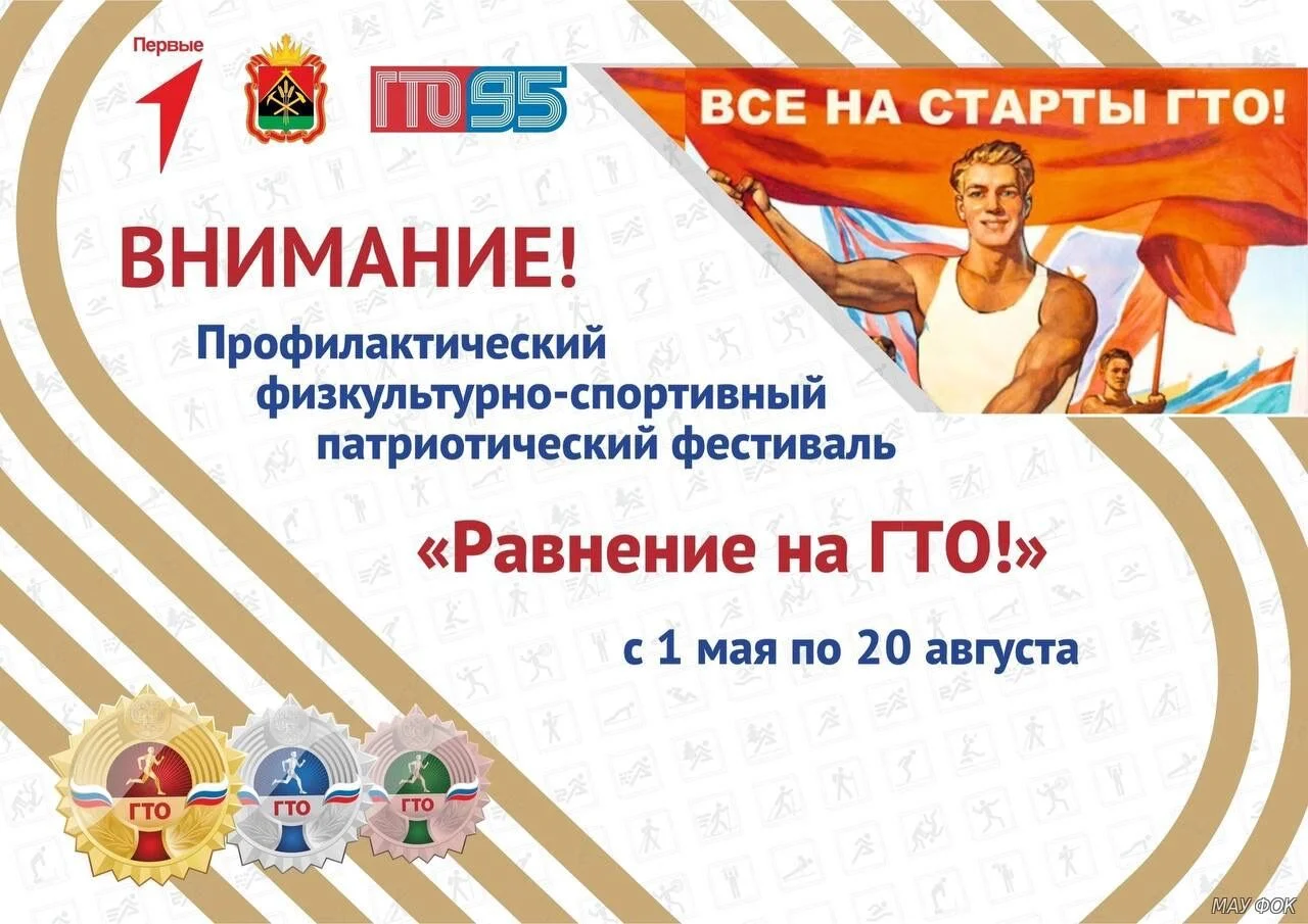 Более 30 волонтёров станут частью проекта «Профилактический физкультурно‑патриотический фестиваль «Равнение на ГТО»